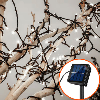 Luces De Navidad Con Energía Solar 100 L